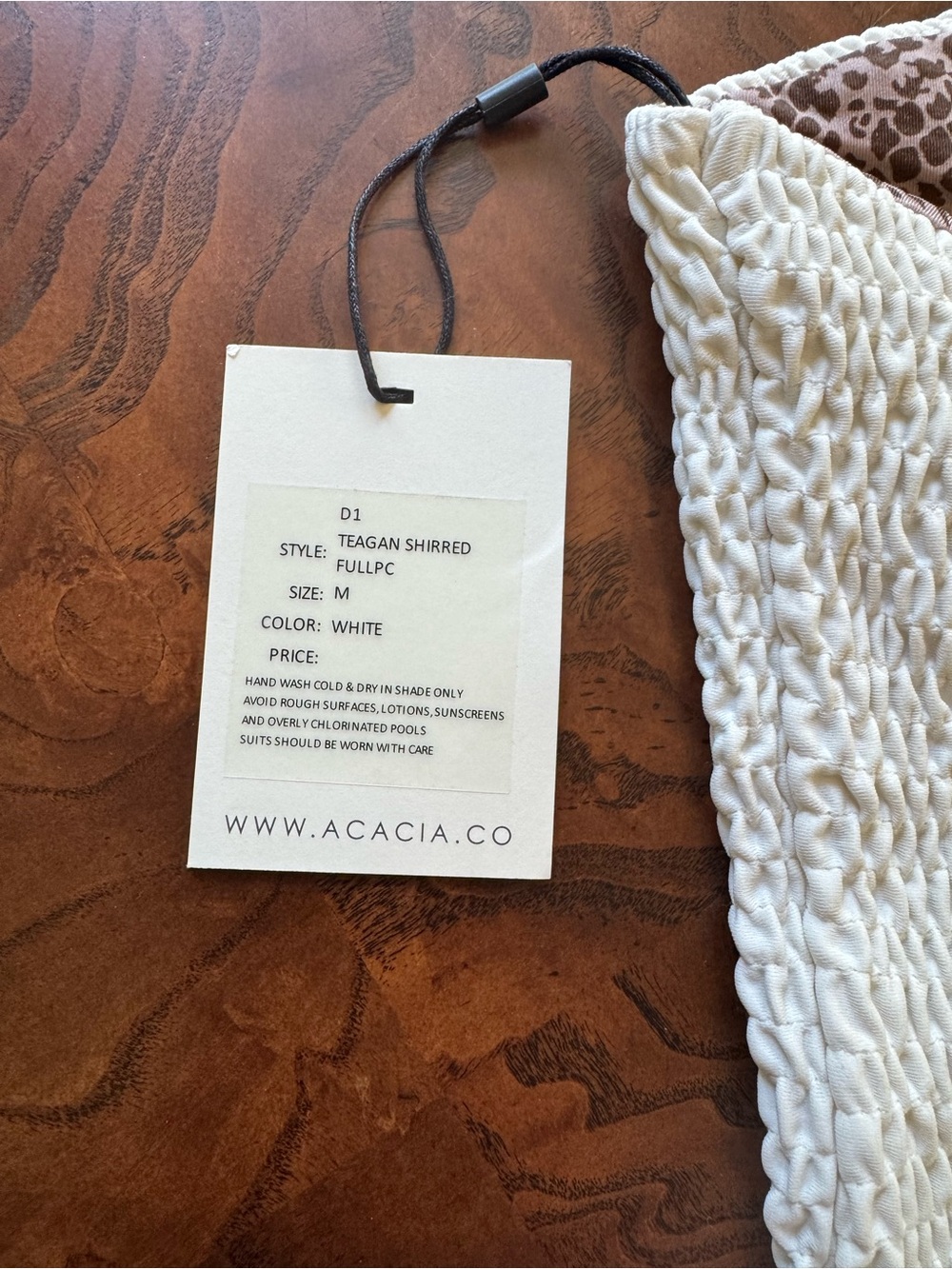 Acacia 🤍 White Strapless. New with tags. Beautiful thick fabric you will love. - Picture 7 of 10